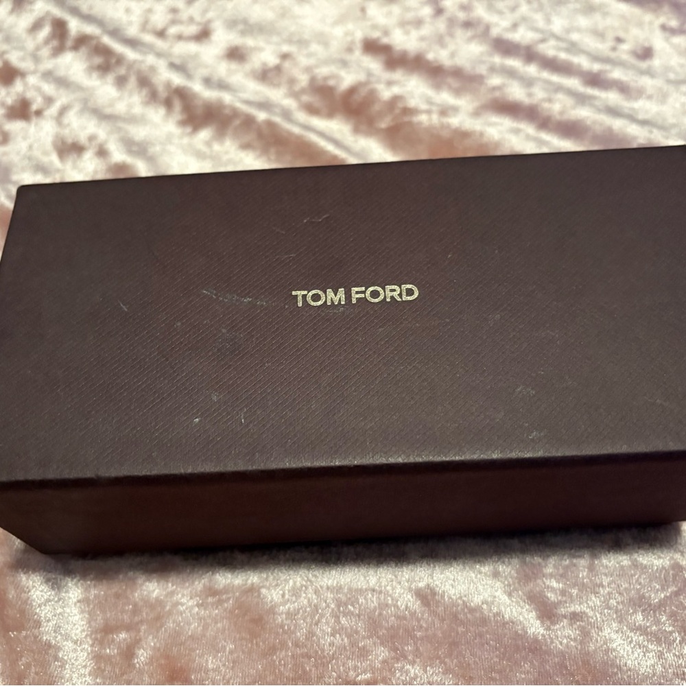 Tom Ford Men's Brown Glasses Case Empty Box